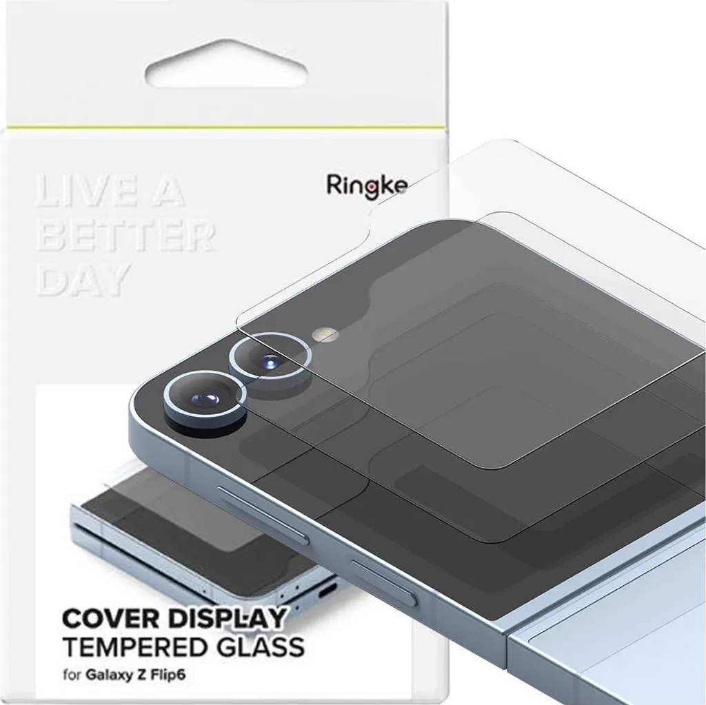 Miglior Vetro Temperato Galaxy Z Flip 6 | Ringke 2-Pack Display