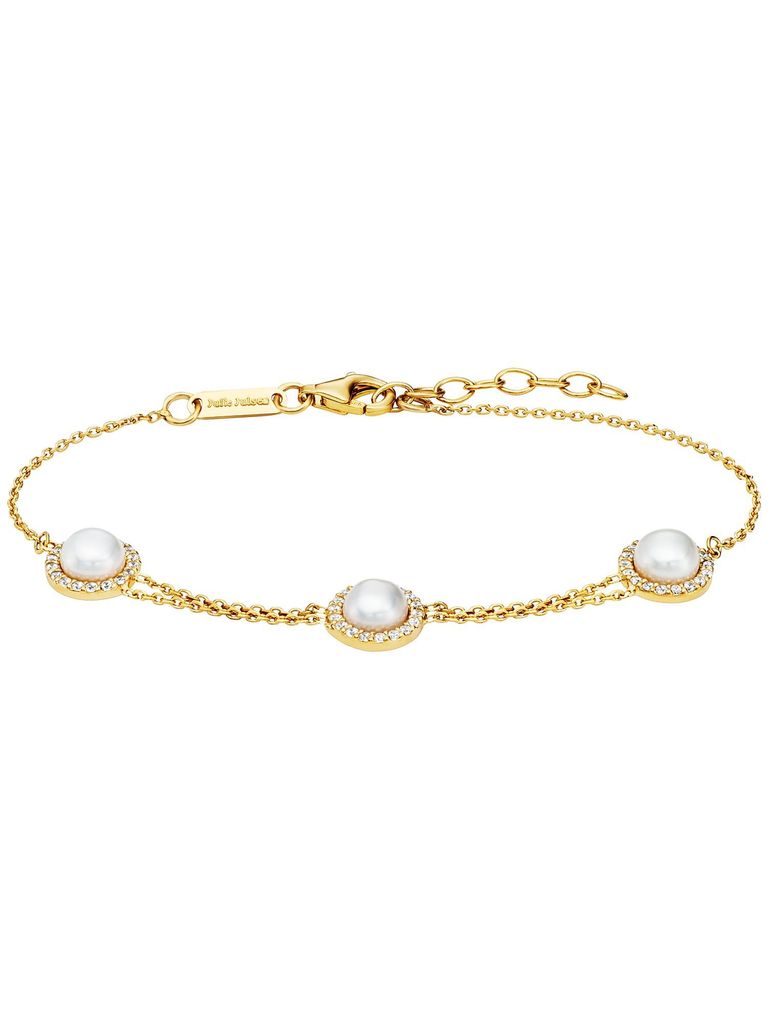 Julie Julsen JJBR0984.3 Damen Armband Sterling-Silber 925 Gold 19 cm