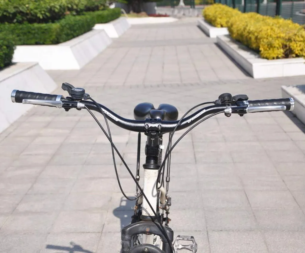 Guidon VTT Large 720mm pour Position Confortable - Riser Bar Noir 30mm