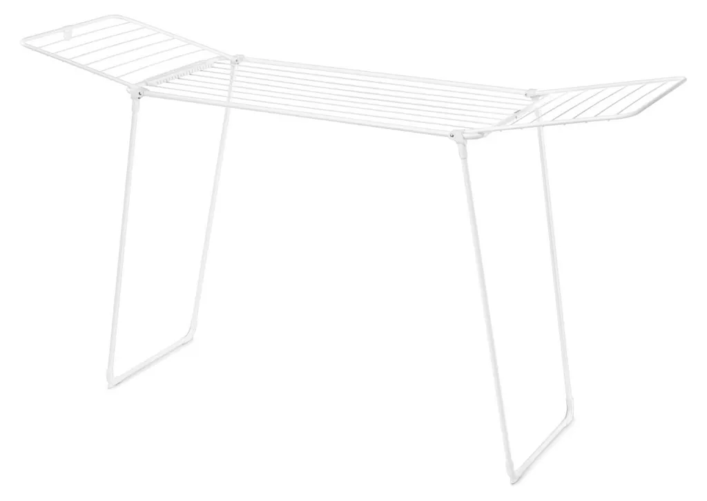 Étendoir à linge pliable Brabantia Hangon 22m blanc pour petit espace