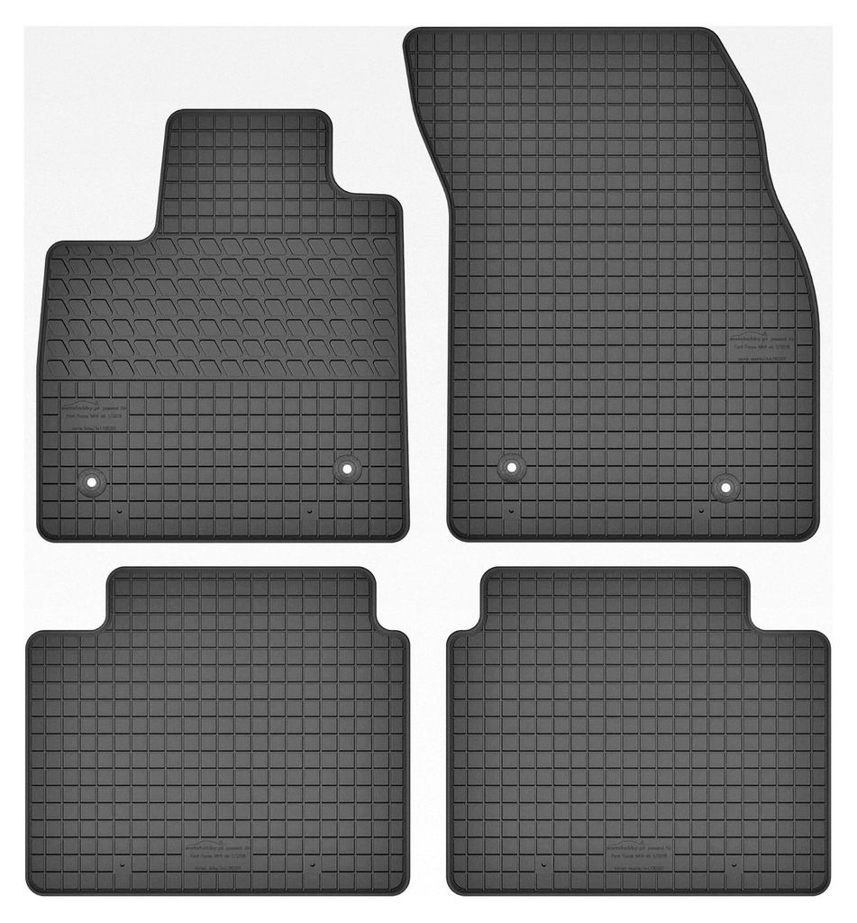 Gummimatten für Ford Focus MK4 (ab 2018) - Passgenauigkeit
