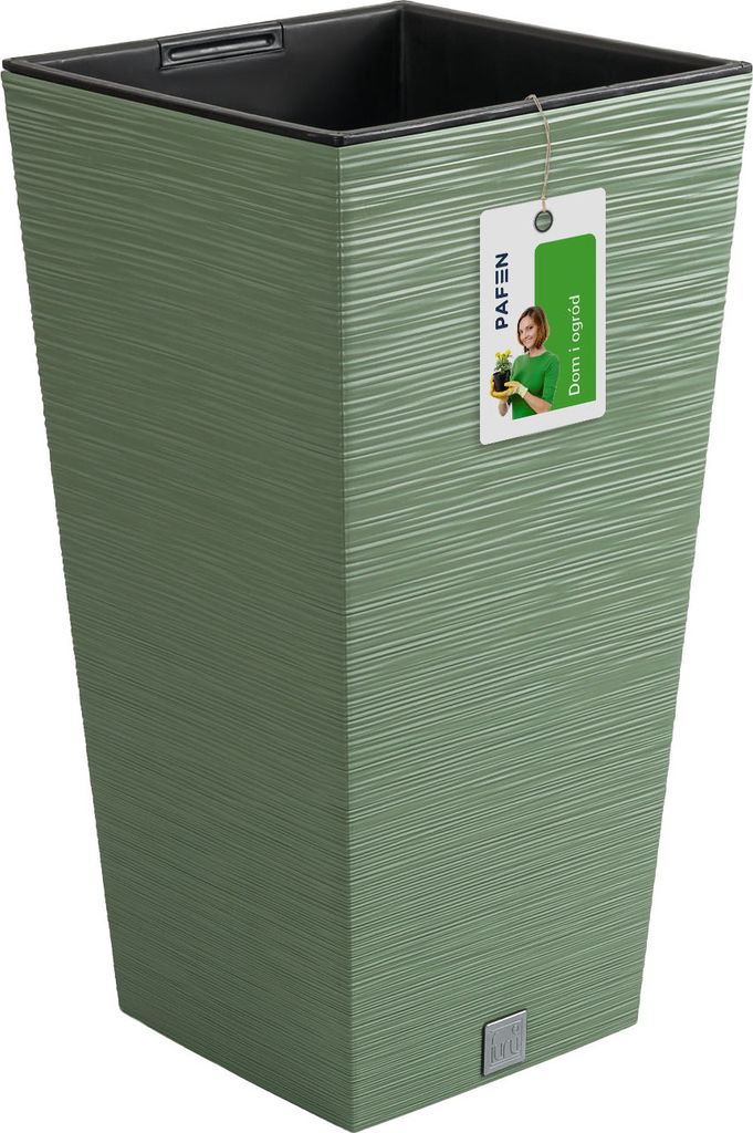 Blumentopf Pflanzkübel FURU Square Balkonkasten Blumenkübel Grün 91,5 L