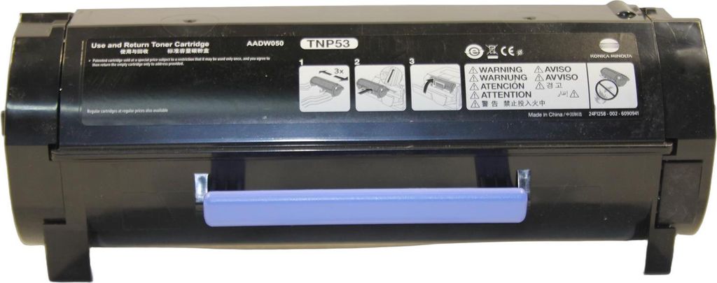 Konica Minolta TNP53 Toner Black AADW050 -Bulk Produktbild 