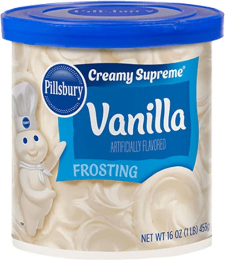 Pillsbury Creamy Supreme Frosting Vanilla (8 x 453g) Produktbild 