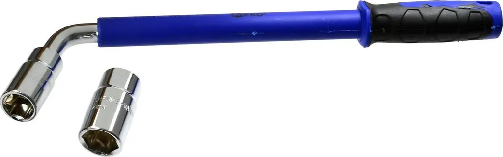 Clé démonte écrou bloqué télescopique 17-23mm, levier puissant en L