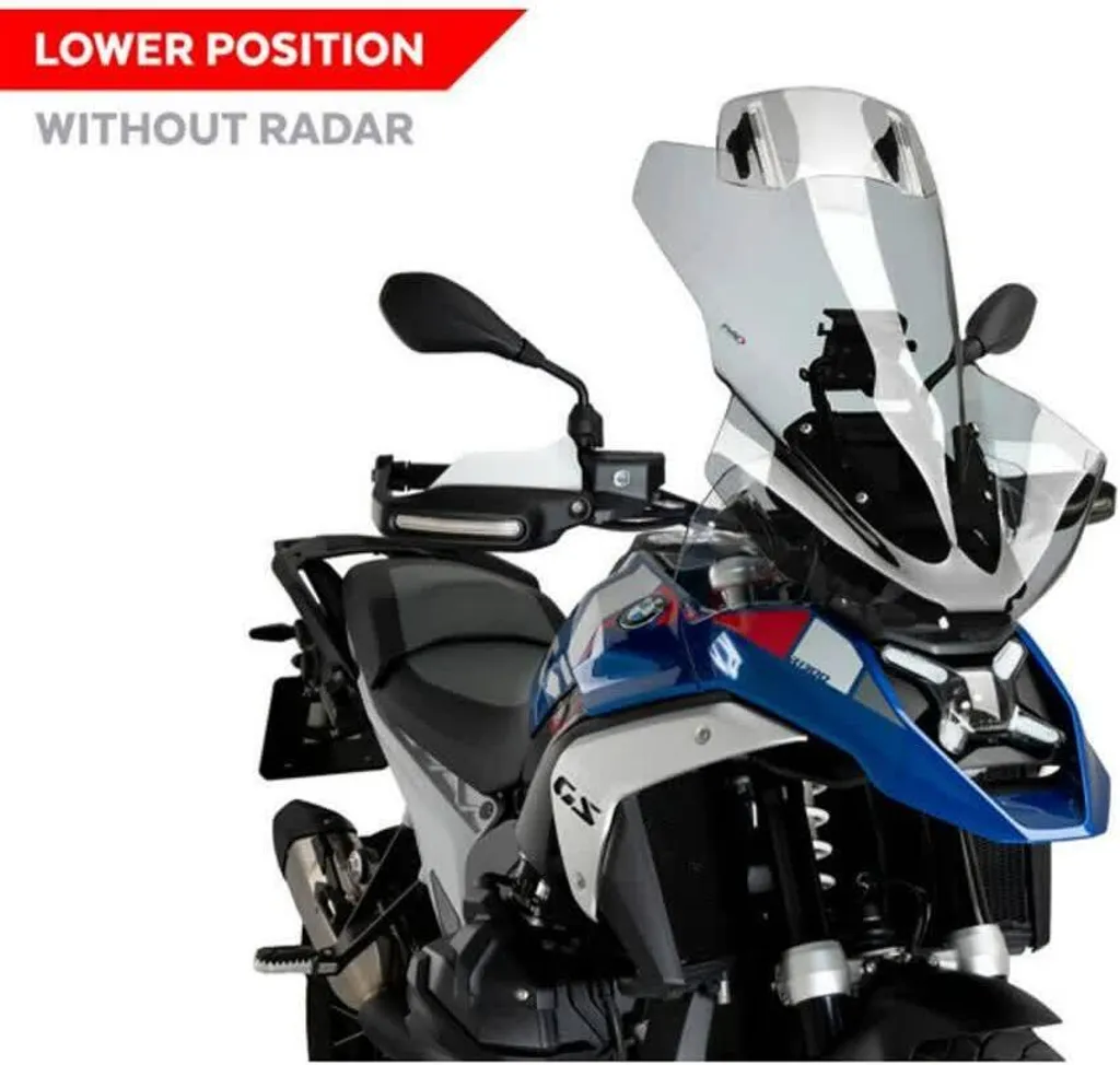 Pare-brise Touring réglable PUIG 21841H BMW R1300GS version teintée