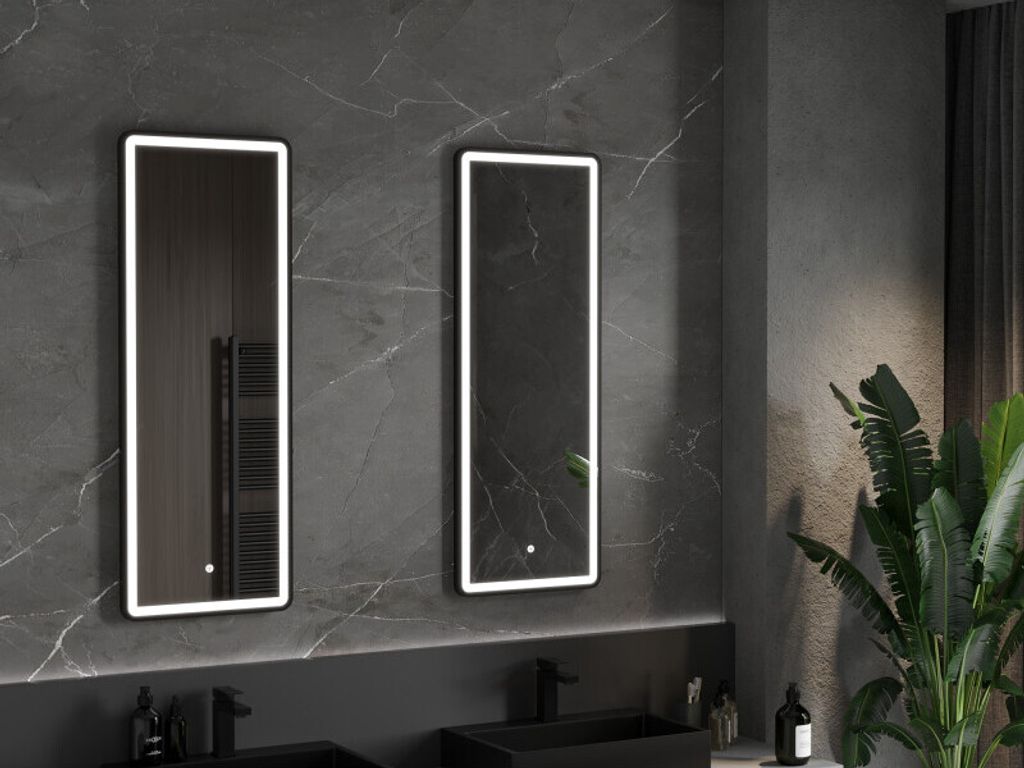 Mexen Coro podsvícené koupelnové zrcadlo 45 x 120 cm, LED Obrázek produktu 2