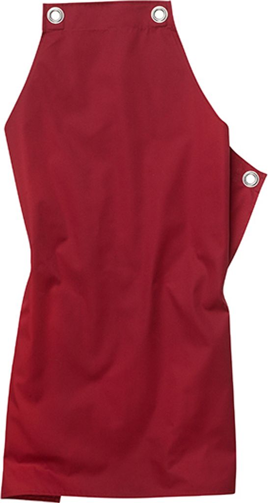 CG Workwear 00141-01 | Bib Apron Potenza X Classic Bis 95 °C waschbar - Farbe: Regency Red - Größe: 90 x 71 cm