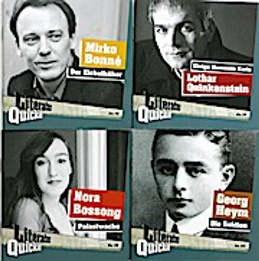 4te Staffel, fünf Minibücher, Booklits, Literatur Quickie, Geschichten to go!