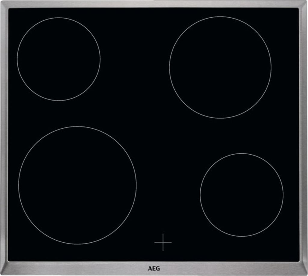 AEG 3000 Radiant Hob / Herdgebundenes Glaskeramikkochfeld / 60 cm HE604000XB