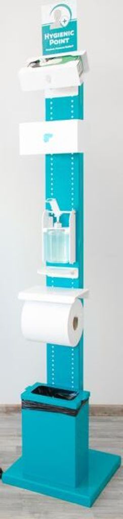 Hygienestation Set - Modulares Hygienesystem für höchsten Komfort, türkis