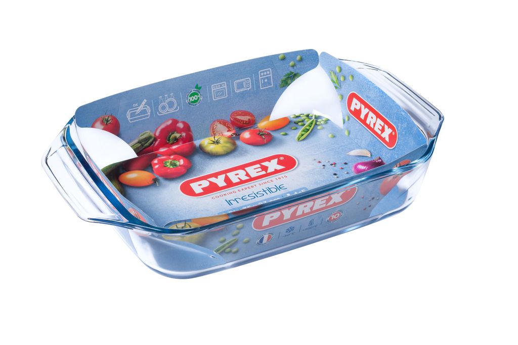 Set di 3 casseruole Pyrex in vetro 0,25l ,05l 1l Immagine del prodotto 