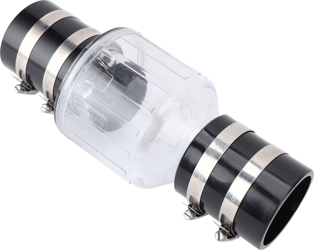 Leise Abwasserpumpe Rückschlagventil Federbelastete Klappe zur Rückflussverhinderung Leises Rückschlagventil L