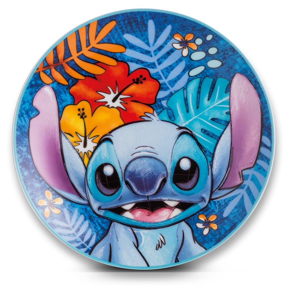 Egan Set de 2-Gang de dessert Stitch blau D.19 Produktbild 