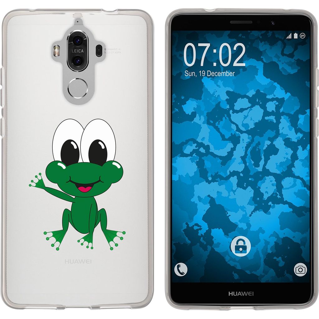 PhoneNatic Case kompatibel mit Huawei Mate 9 Silikon-Hülle Cutiemals M2