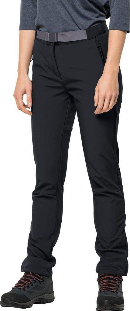 Jack Wolfskin Stollberg Pants W Wanderhose Trekkinghose Damen schwarz 36