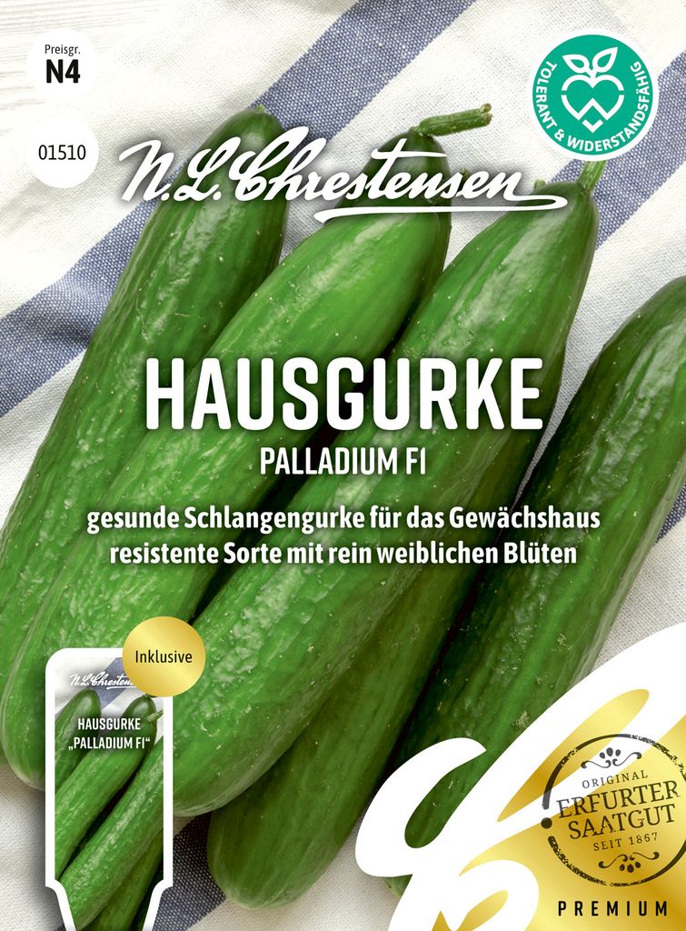 Hausgurke Palladium F1 | Gurkensamen von N.L. Chrestensen
