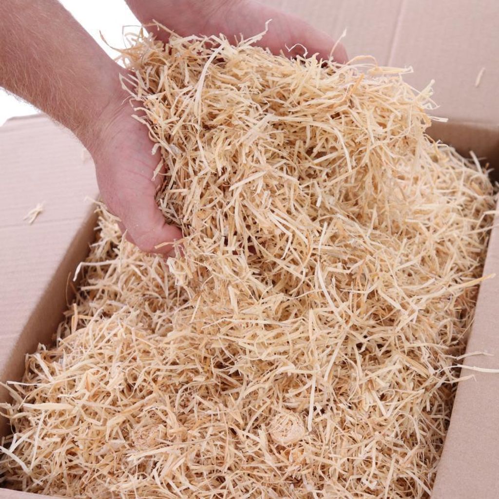 8 KG Anzünder Öko Anzündwolle Holzwolle Kaminanzünder Produktbild 