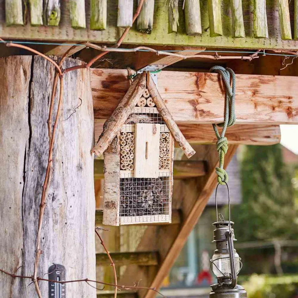 Hôtel pour insectes H.G-Vogel 48cm avec compartiments de nidification - 2