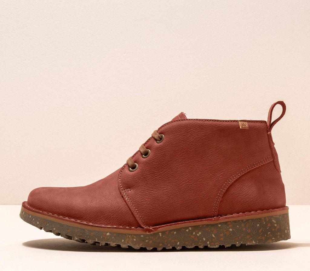 El Naturalista Schnürstiefel Damen/Herren N5630 PLEASANT CALDERA / FELSEN Farbe Rot