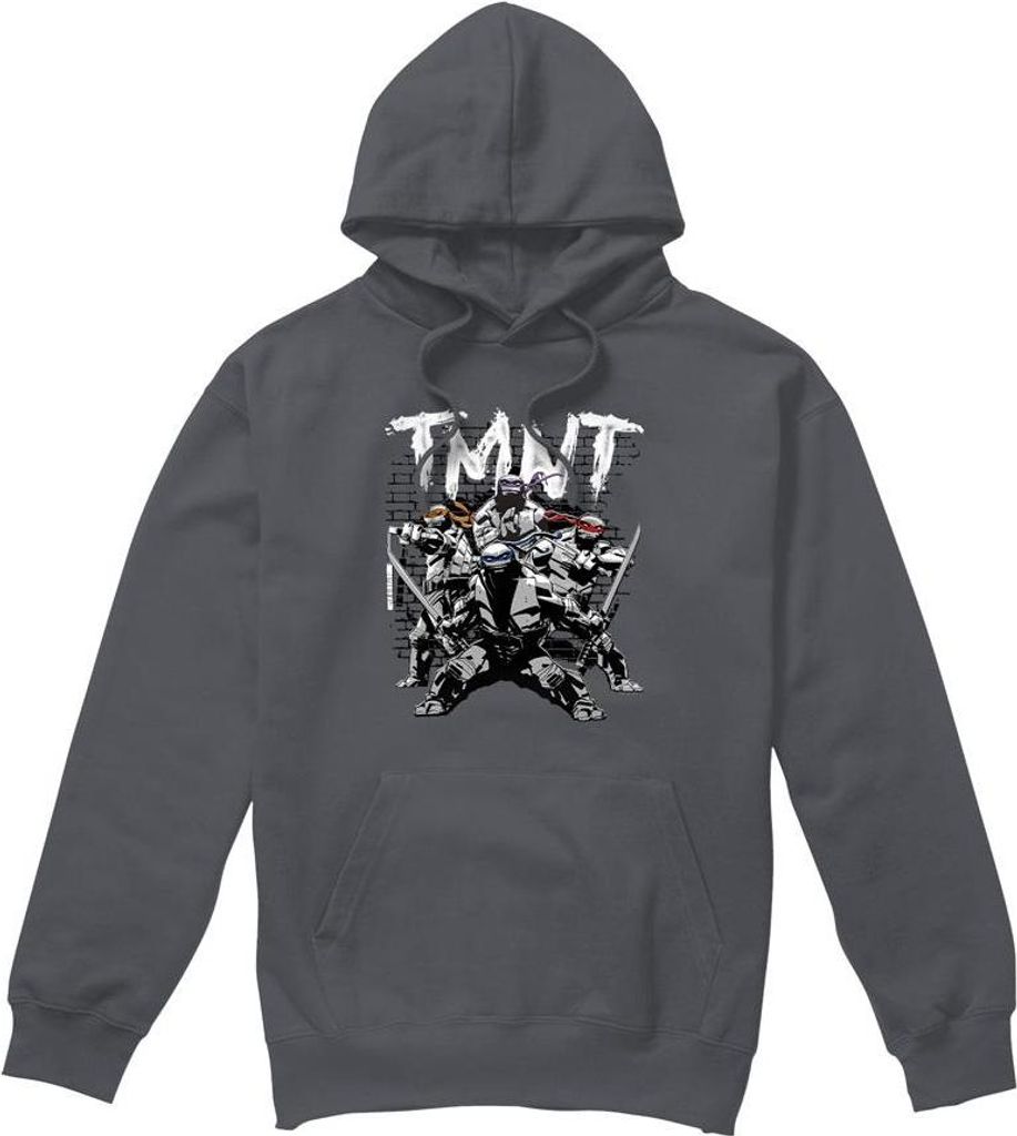 Teenage Mutant Ninja Turtles - "TMNT Team" Kapuzenpullover für Herren TV8754 (M) (Holzkohle)
