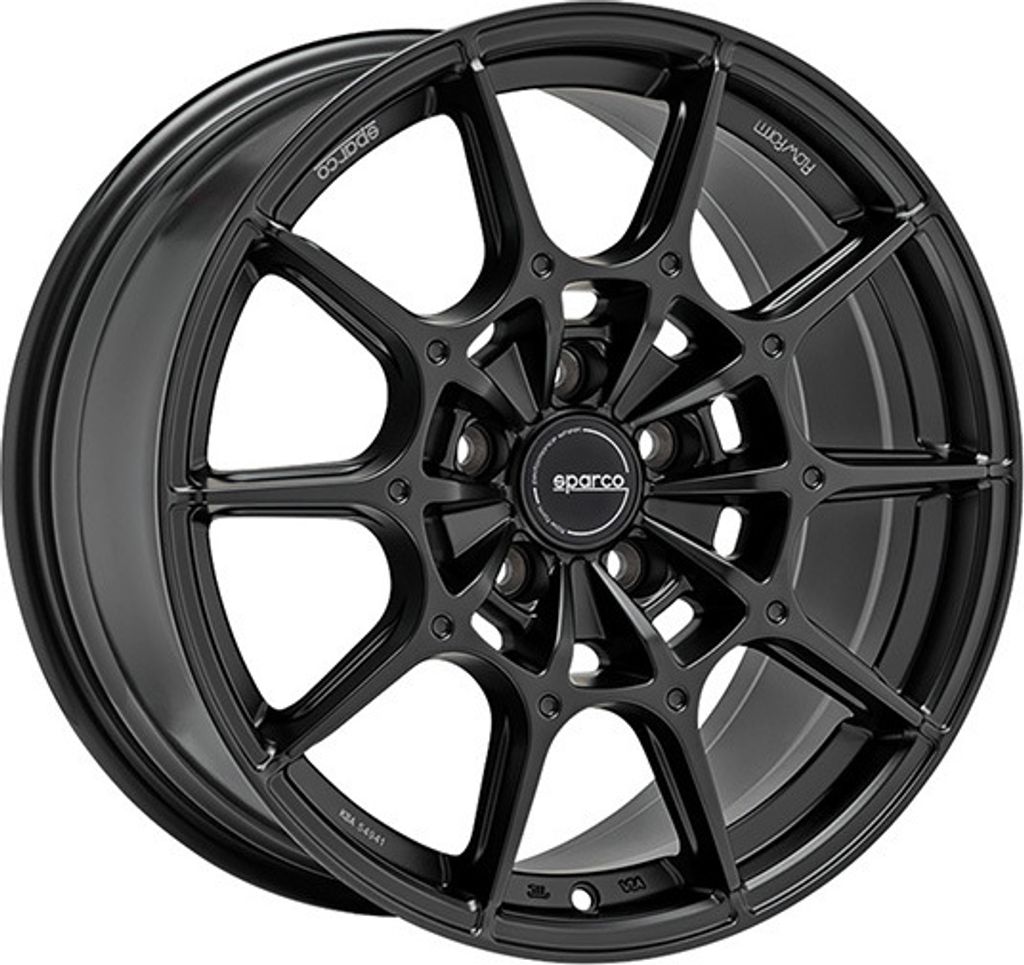 Alufelge Sparco Sparco Ff2 8X18 5X114.3 Et 45 Matt Black