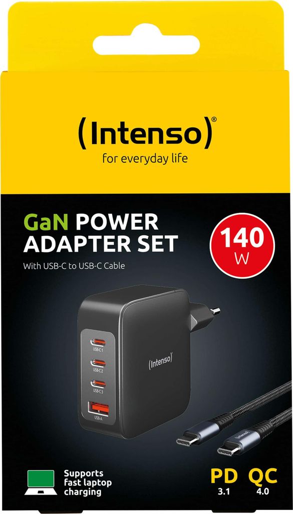 Intenso 7814010 Intenso W140A3C + C520C USB-C Kabel Productafbeelding 