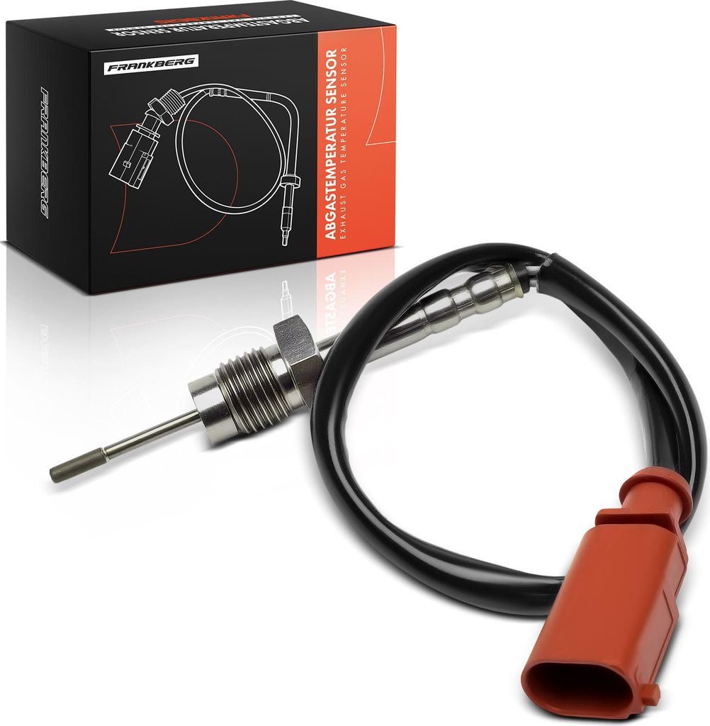 Frankberg 1x Abgastemperatursensor für Audi A4 8K2 8KH 8K5 A5 8T3 8F7 A6 4G2 4GC Q5 8RB Exeo