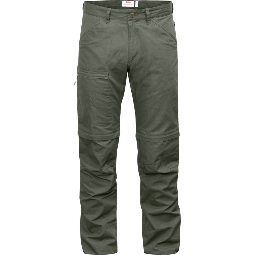 FJÄLLRÄVEN Fjällräven High Coast Trousers Zip Off Hose Herren grau 50