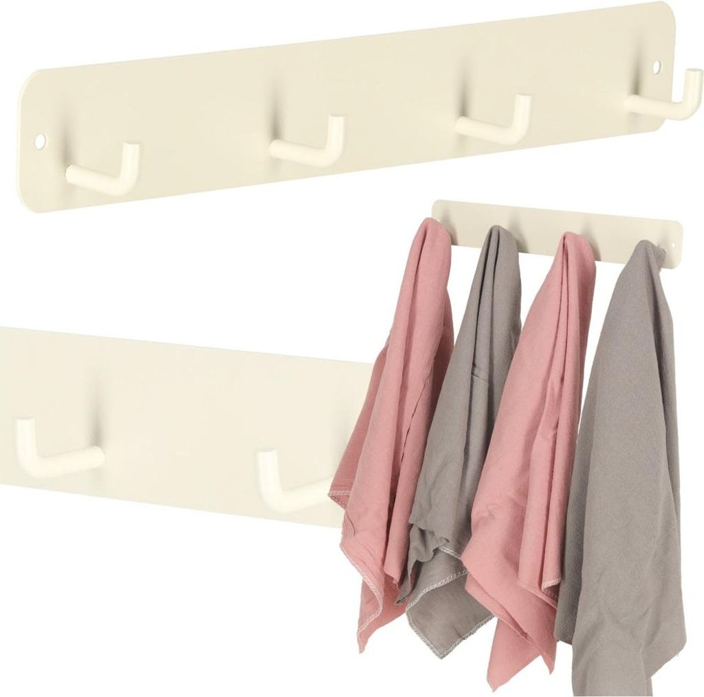 Wandhalter Badezimmerhaken weiß
