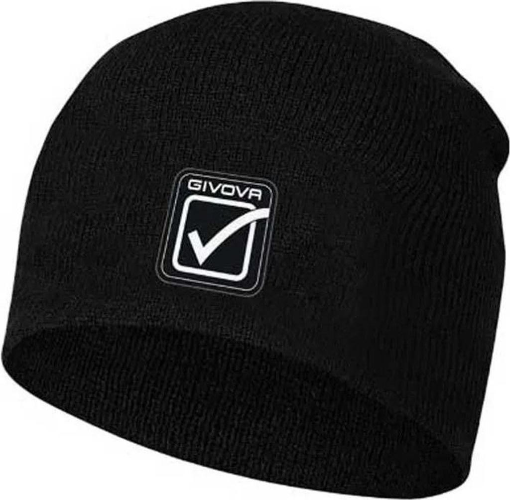 Givova Style Mütze Schwarz Herren,Damen Schwarz One Size