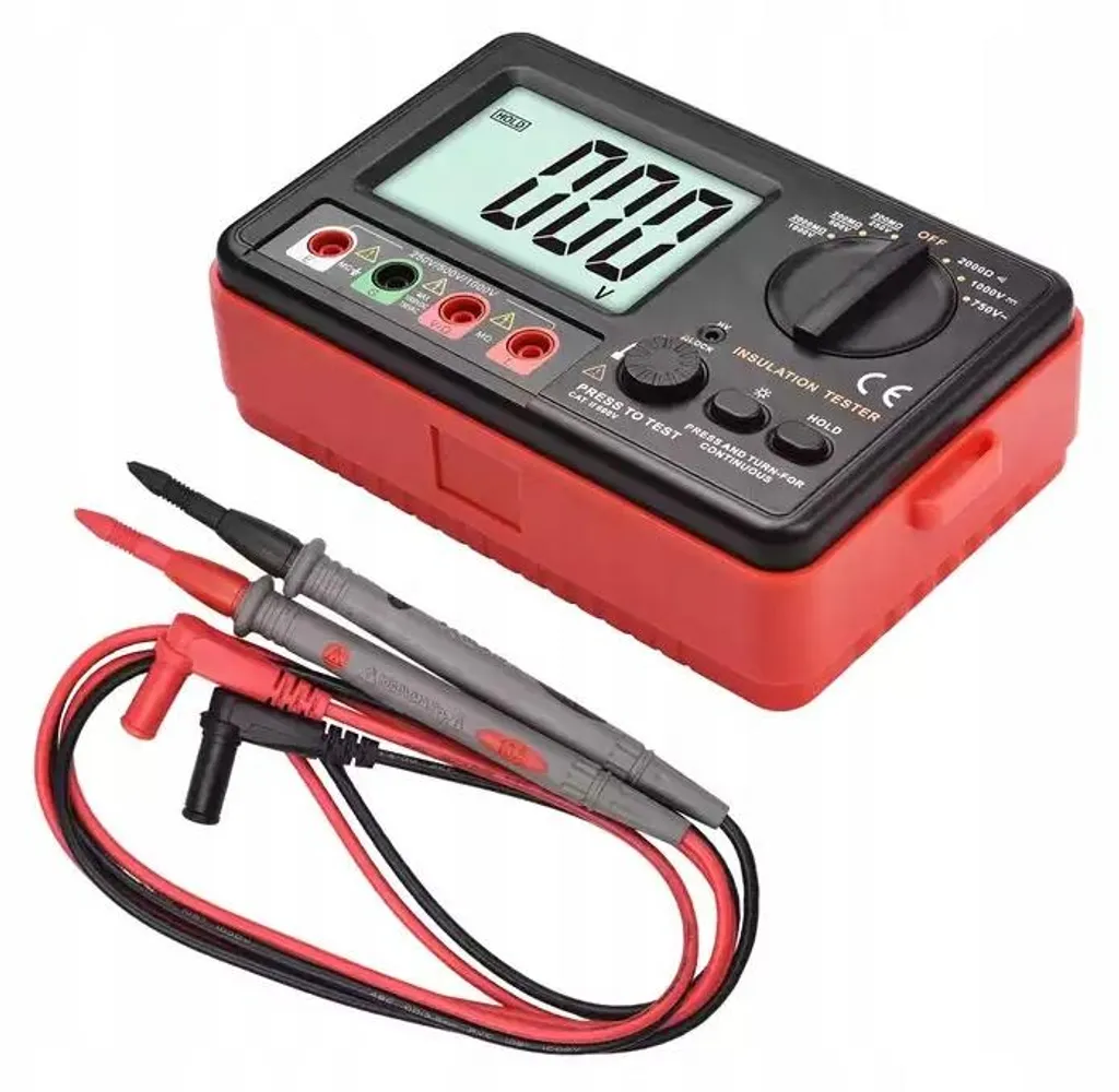 Mesureur d'isolement pour câbles et moteurs électriques 1000V compact - 2