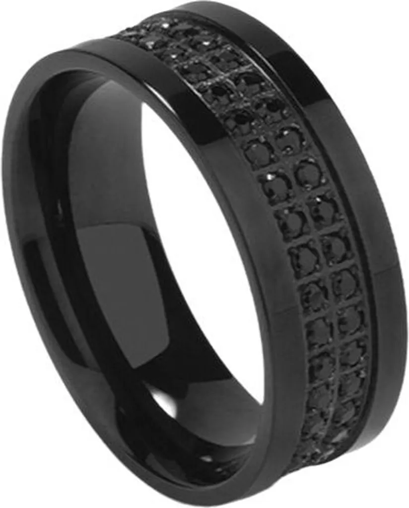 Essenzialità Nera: Anello Uomo Radiant RH000183-24 Misura 24