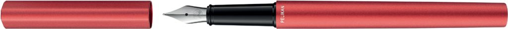 Pelikan 823623, Rot, Kartuschenfüllsystem, Blau, Edelstahl, Produktbild 