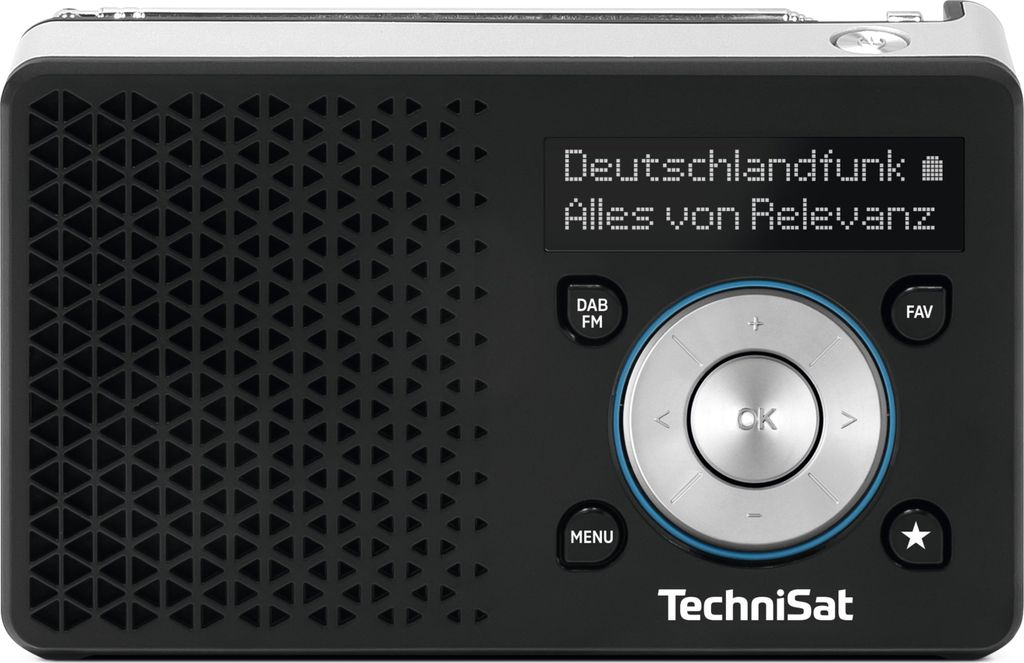 TechniSat DIGITRADIO 1 A – Tragbares DAB+/UKW Radio mit Automatic Safety Alert