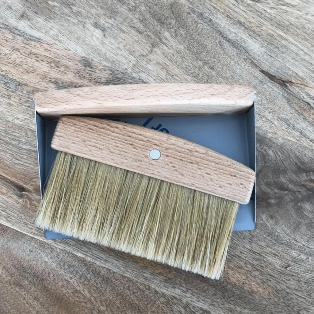 Ramasse miettes hêtre avec brosse rotative intégrée finition luxe - 3