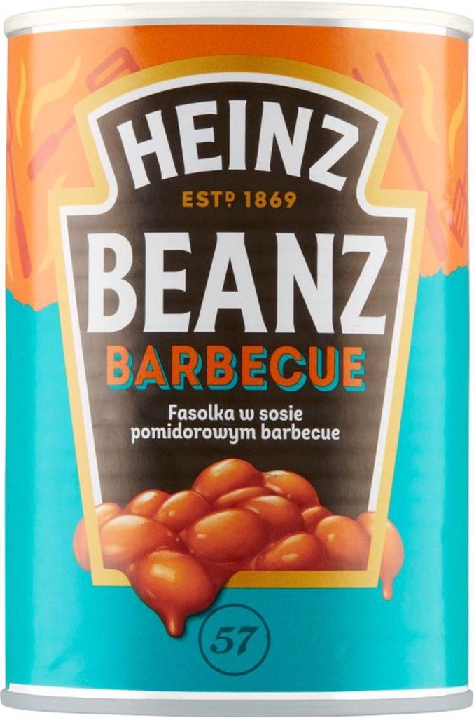 Heinz fasolka w sosie barbecue 390g Zdjęcie produktu 