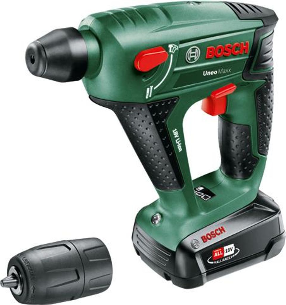 Akku-Bohrhammer UNEO Maxx, 1 x Akku PBA 18V 2.5Ah im Koffer Produktbild 