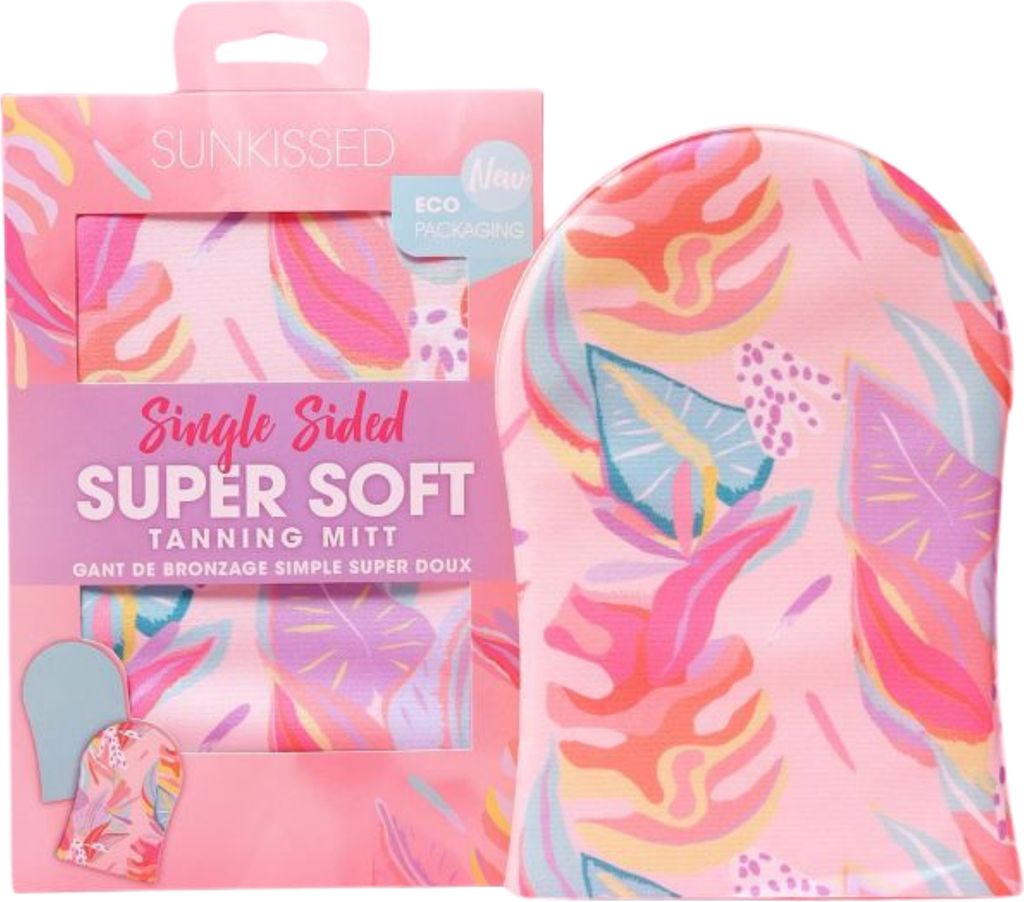 Sunkissed Super Soft einseitiger Bräunungshandschuh, superweich, streifenfrei, Barriere-Technologie, ideal für Selbstbräuner