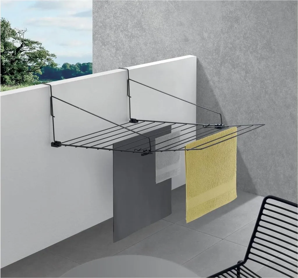 Sèche-linge de Balcon Suspendu 9m - Solution Séchage Petit Appartement - 2