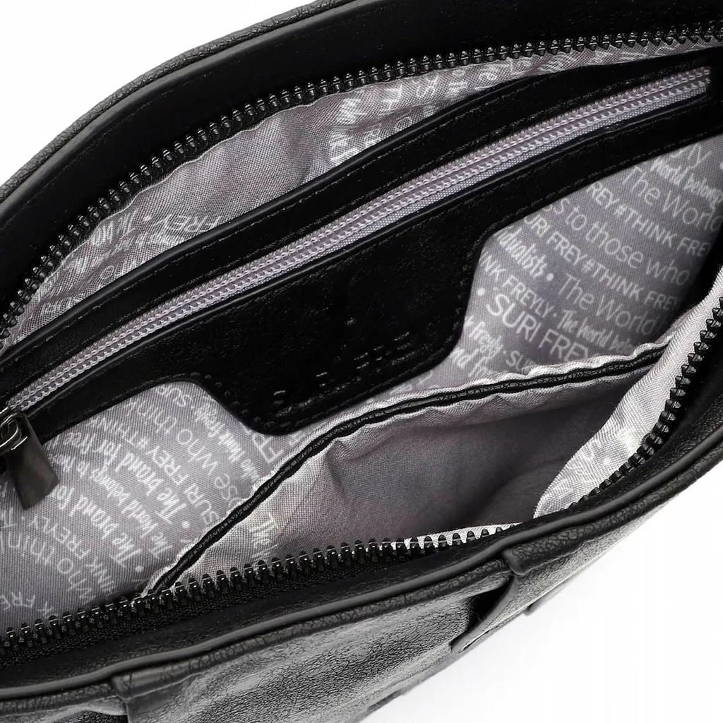 SURI FREY Bethy Borsa a Tracolla Nera - Crossover Bag Resistente - 6