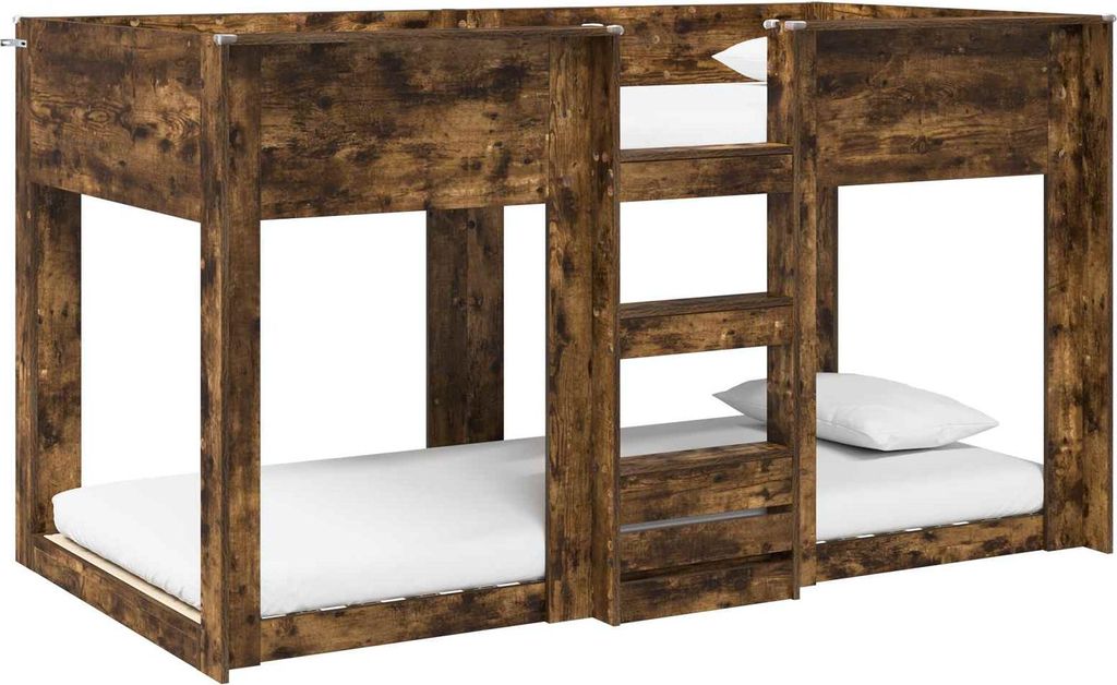 Etagenbett für Kinder Geräucherte Eiche 100 x 200 cm