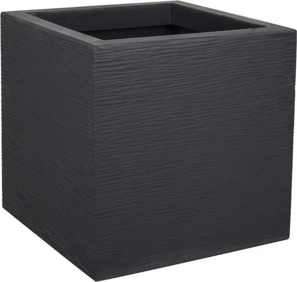 Pot Carré Graphit 21 Anthracite Design Moderne, Résistant Image du produit 