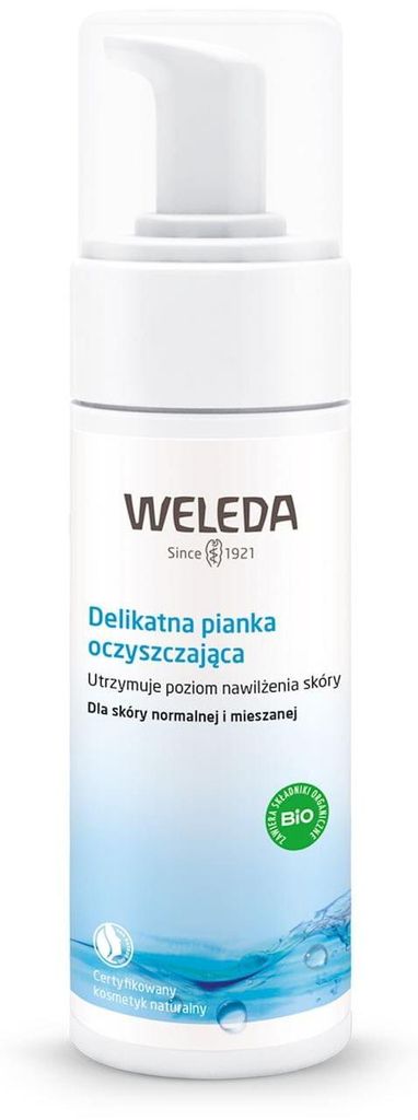 DELIKATNA PIANKA OCZYSZCZAJĄCA ECO 150 ml - WELEDA