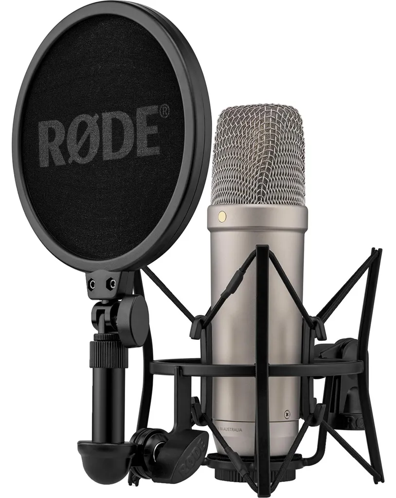 Micro Podcast et Studio Rode NT1 5ème génération Argent USB et XLR - 13