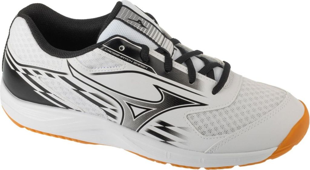 Mizuno Crossmatch Smash - white/black, Größe:8