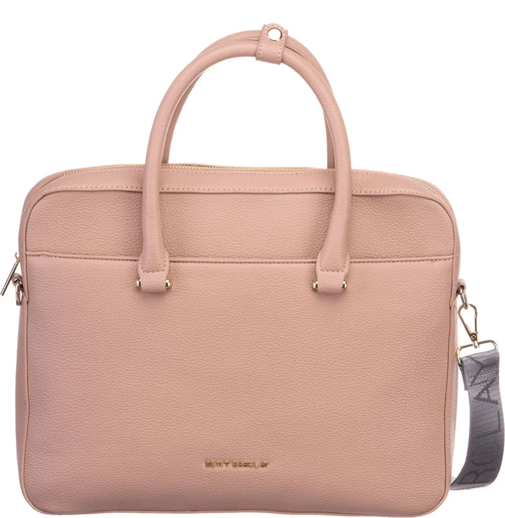 Sac ordinateur Betty Barclay vieux rose pour femme élégante et business