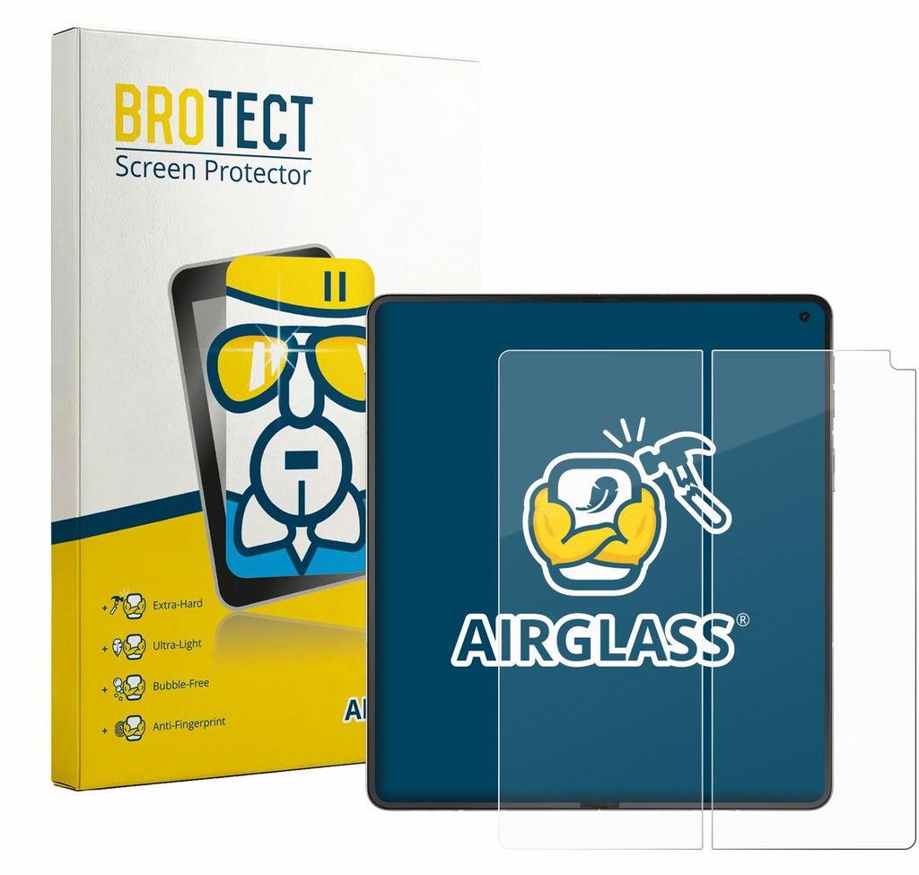 BROTECT Schutzglas für Motorola Razr Fold (Inneres Display) Schutzfolie Panzer Folie Glas Display Schutz klar
