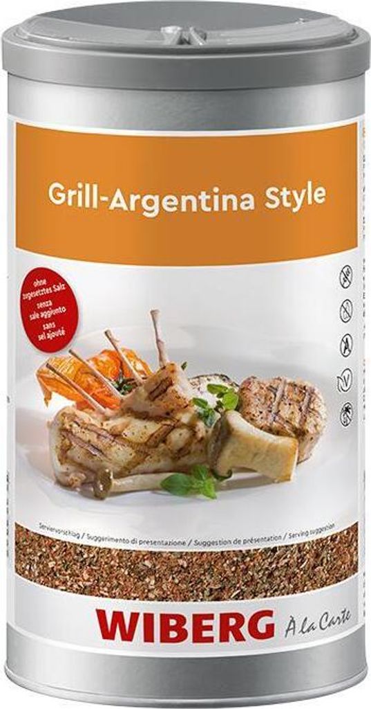 Wiberg-Grill-Argentina Style Gewürzmischung 550g Produktbild 