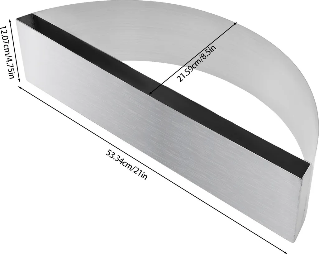 Accessoire de barbecue : support de panier à charbon inox de 53 cm
